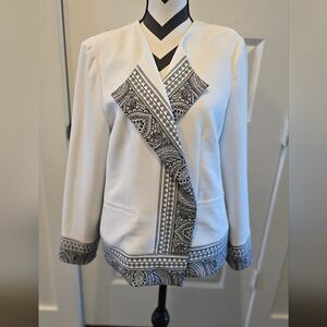 Chico's Classic White Blazer